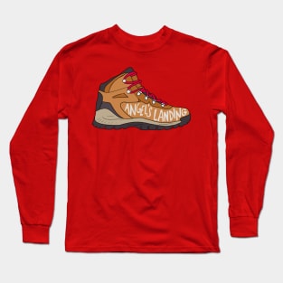 Angel's Landing Boot Long Sleeve T-Shirt